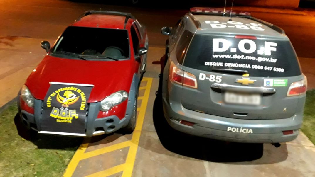 Operação Hórus: Veículo roubado em Brasília foi recuperado pelo DOF