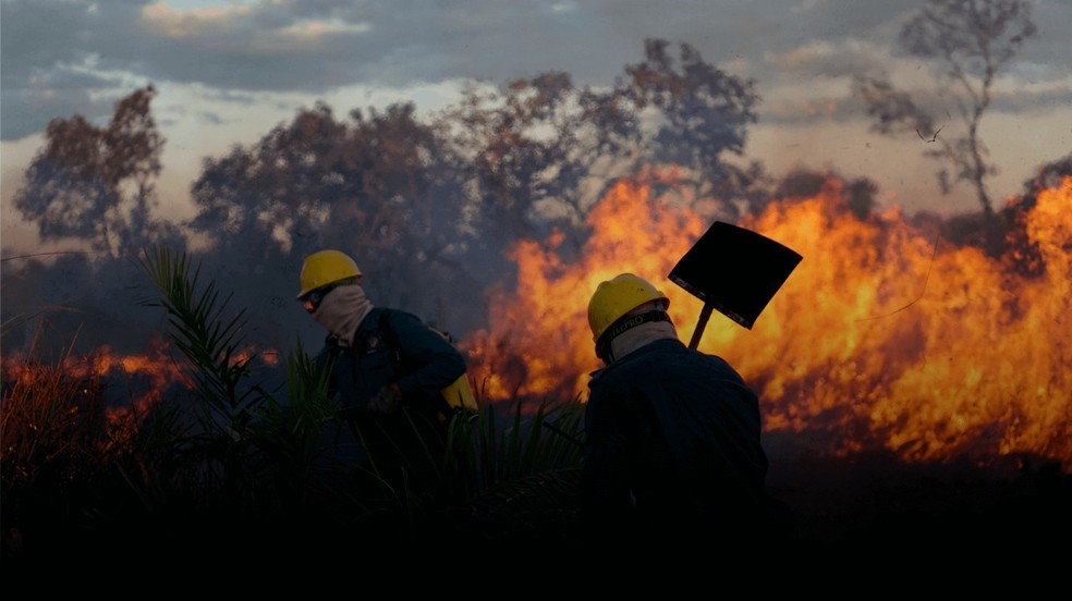 Incêndios ameaçam propriedades rurais e áreas indígenas na região do Xingu em MT