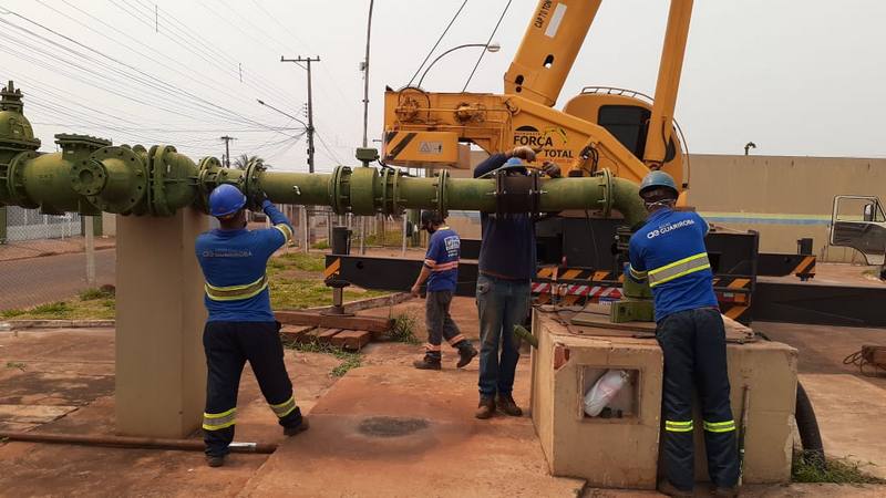 Manutenção emergencial em sistema de bombas hidráulicas poderá afetar abastecimento em bairros da Capital, informa concessionária