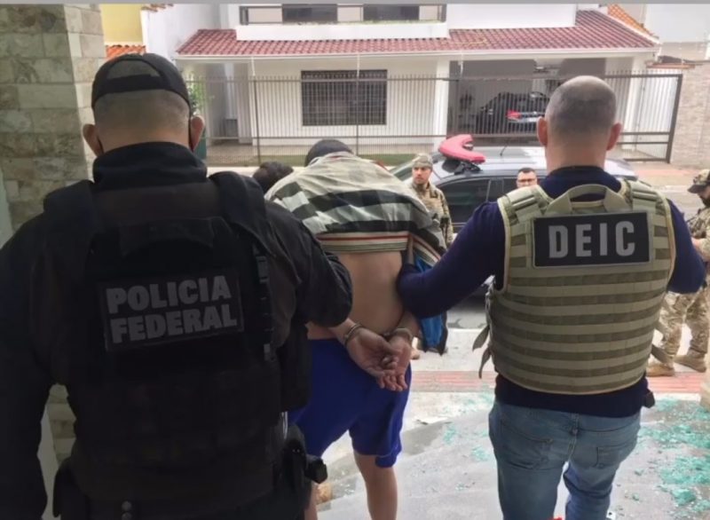 Traficante foragido do Paraguai é preso em Balneário Camboriú