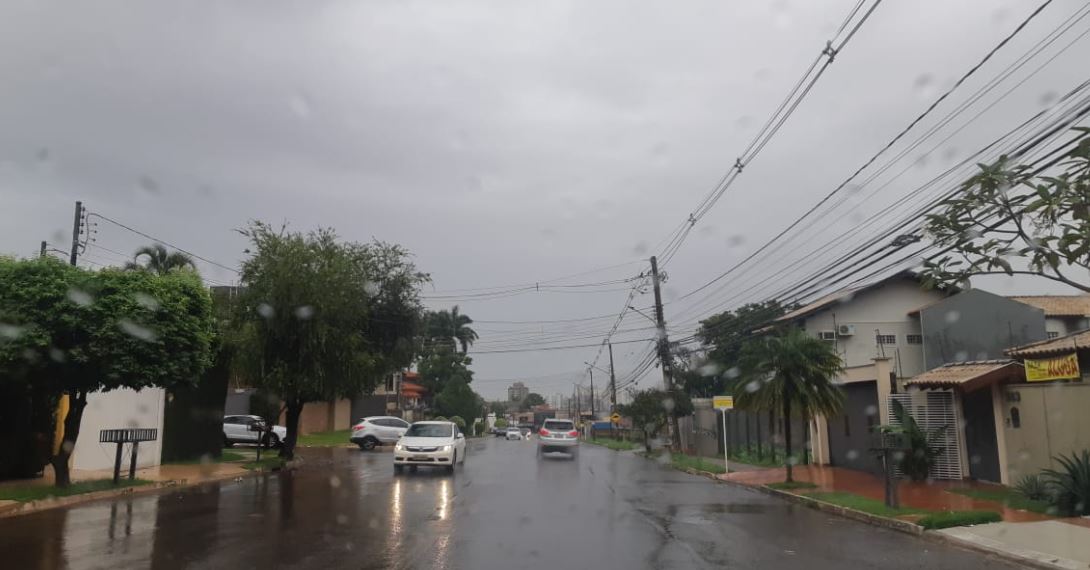 Quinta-feira com muitas nuvens e pancadas de chuva em Mato Grosso do Sul