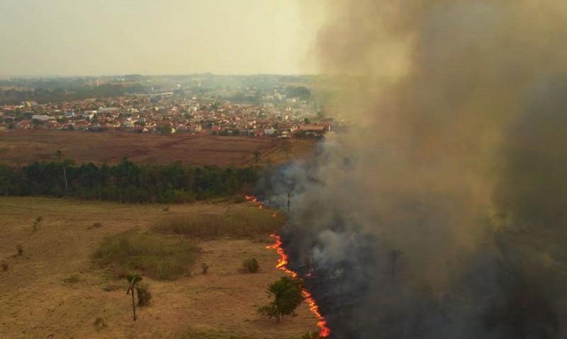 Fumaça do Pantanal se desloca para Santa Catarina, Rio Grande do Sul e Paraná