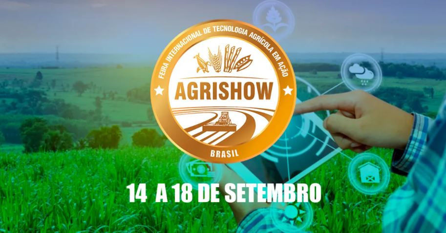 Agrishow Experience acontece entre os dias 14 e 18 de setembro
