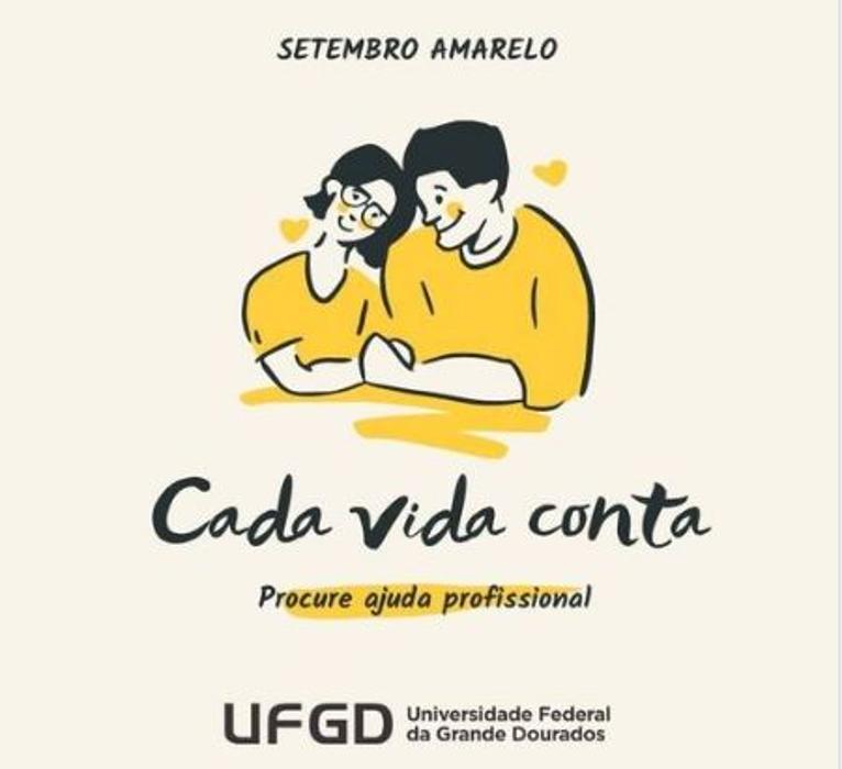 Setembro amarelo: psicólogas da UFGD orientam comunidade acadêmica