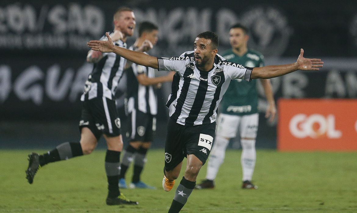 Botafogo vence Palmeiras e derruba último invicto do Brasileiro