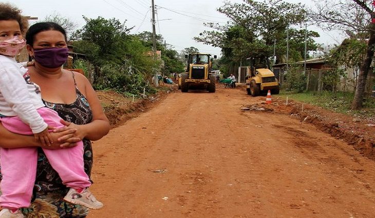 Governo Presente leva infraestrutura em três bairros e controla erosão em Miranda