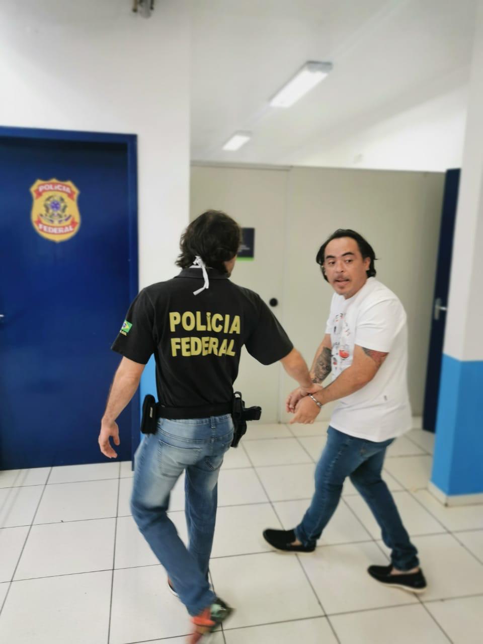 Polícia Federal cumpre mandado de prisão de contrabandista que se encontrava foragido no Paraguai