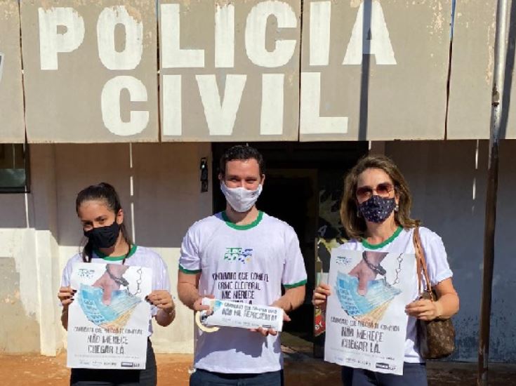 MPMS realiza a divulgação da Campanha “Candidato que comete crime eleitoral não merece chegar lá” em Douradina