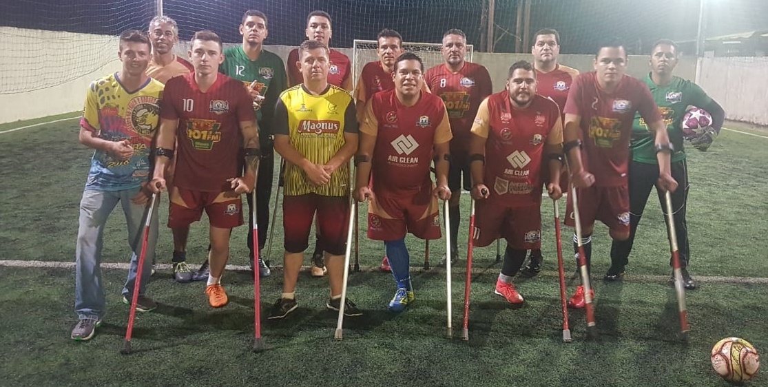 Time sul-mato-grossense de futebol de amputados disputa quadrangular em São Paulo