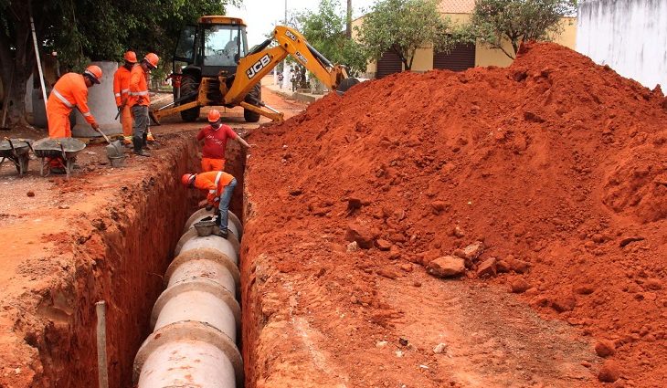 Obras de esgoto chegam a 179,5 km de rede em Campo Grande