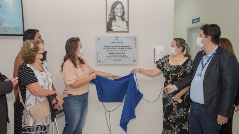 Prefeitura inaugura unidade de saúde aguardada há 10 anos por moradores da região do Aero Rancho