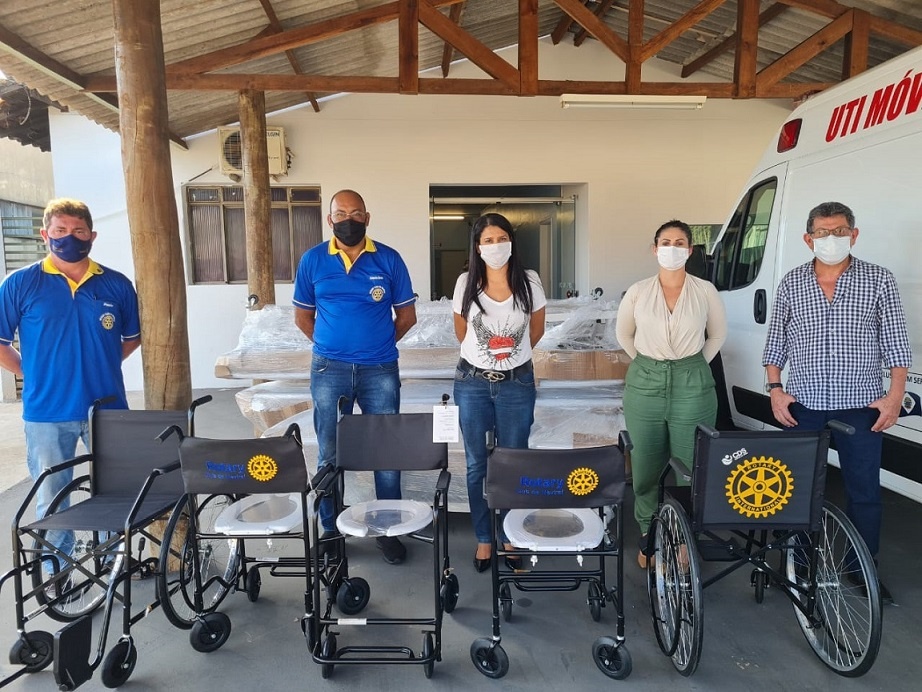 Naviraí: Usina Rio Amambai, Copasul e Rotary doam materiais ao Hospital Municipal