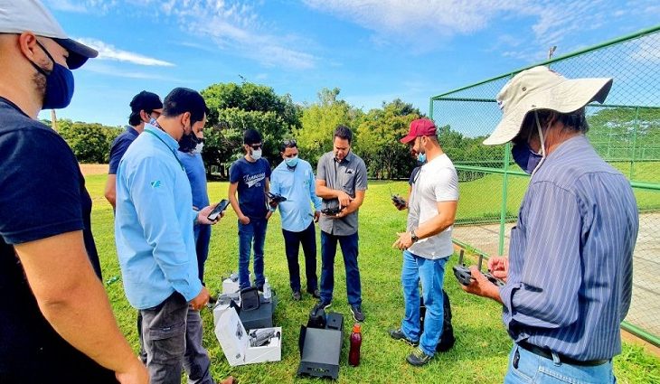 Técnicos da Semagro e Agraer participam de Curso de Qualificação Profissional em Pilotagem de Drones