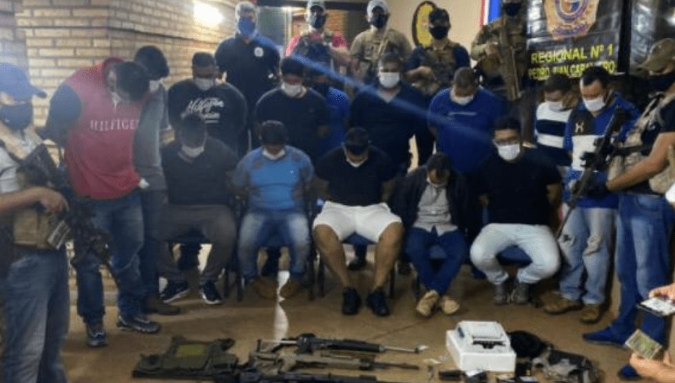Polícia Federal, em operação conjunta com Senad, prende cúpula do PCC em região da fronteira com o Paraguai