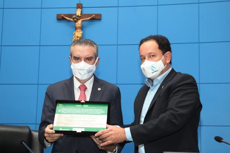 ALEMS recebe reconhecimento no Dia da Saúde por parceria com a Sanesul