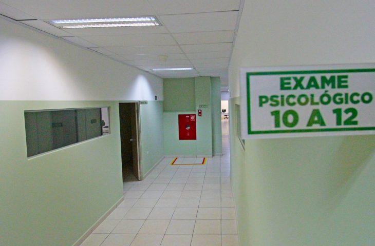 Exames médicos e psicológicos do Detran são realizados em nova sede no Pátio Central