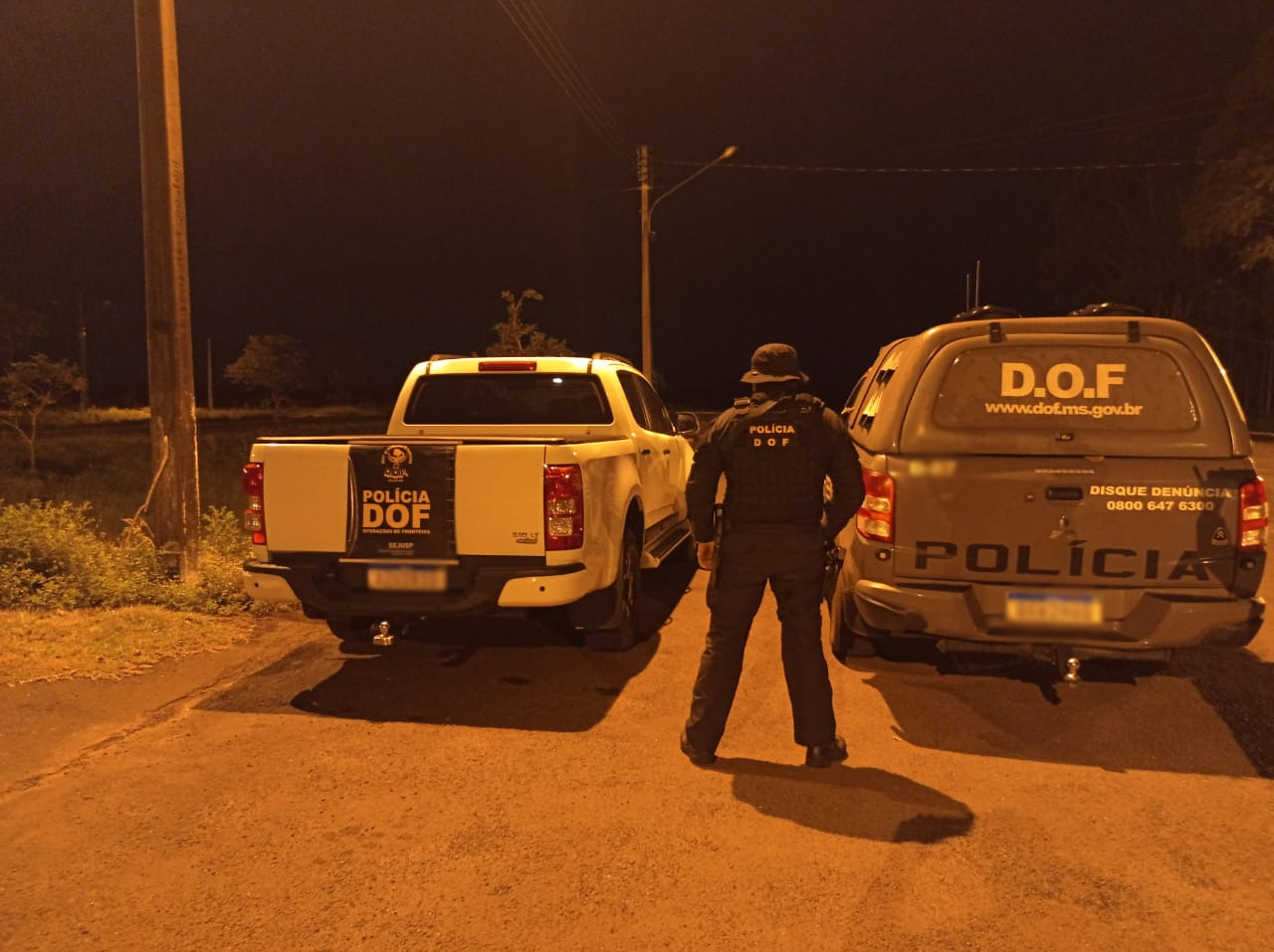 Família mantida em cárcere privado no Paraná tem camionete recuperada pelo DOF horas depois durante a Operação Hórus