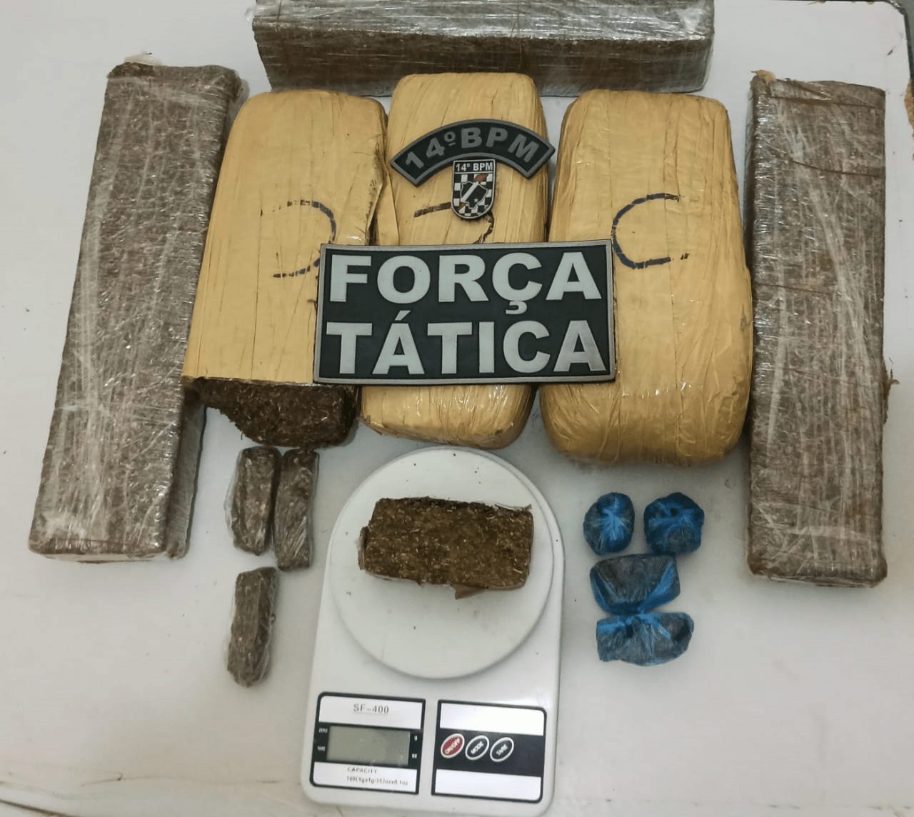Policiais Militares da Força Tática apreendem dois traficantes em Fátima do Sul
