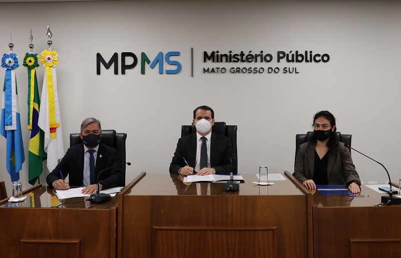 MPMS e Sejusp assinam Termo de Cooperação Técnica que visa acolher familiares de vítimas de homicídios em Campo Grande