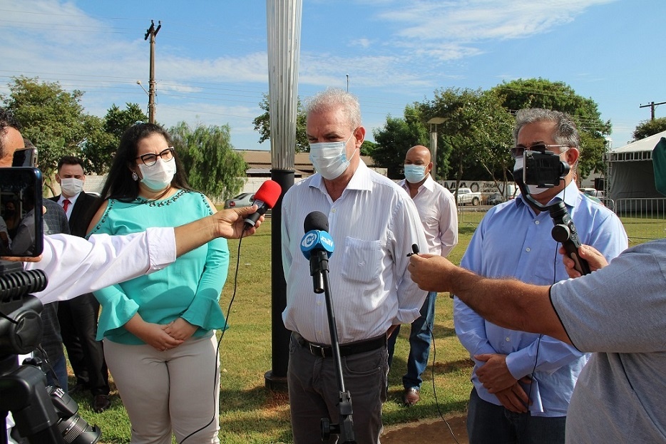 Naviraí: Governo do Estado e Prefeitura ativam ambulatório de campanha da Covid