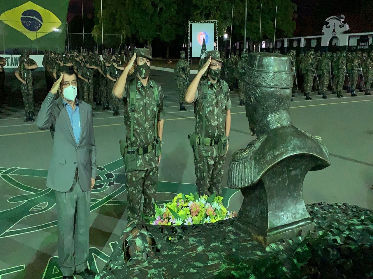 Batalhão realiza a comemoração do dia da infantaria na guarnição de Cuiabá