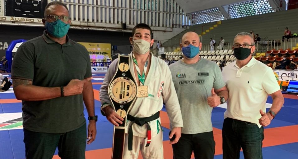 Mato Grosso do Sul garante medalha dourada no Brasileiro de Jiu-Jitsu Desportivo 2021