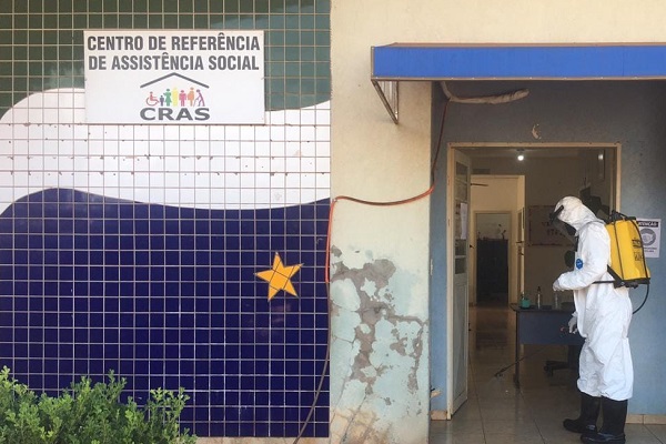 CMO faz descontaminação no município de Guia Lopes da Laguna