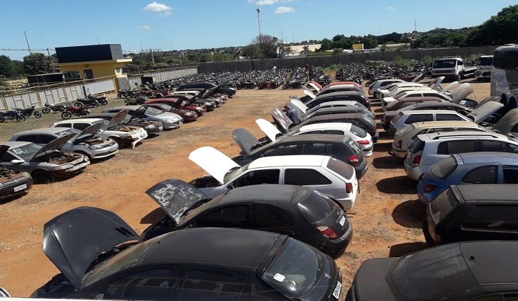 Detran-MS leiloa 150 motos e 30 automóveis a partir desta terça-feira (11) em Campo Grande