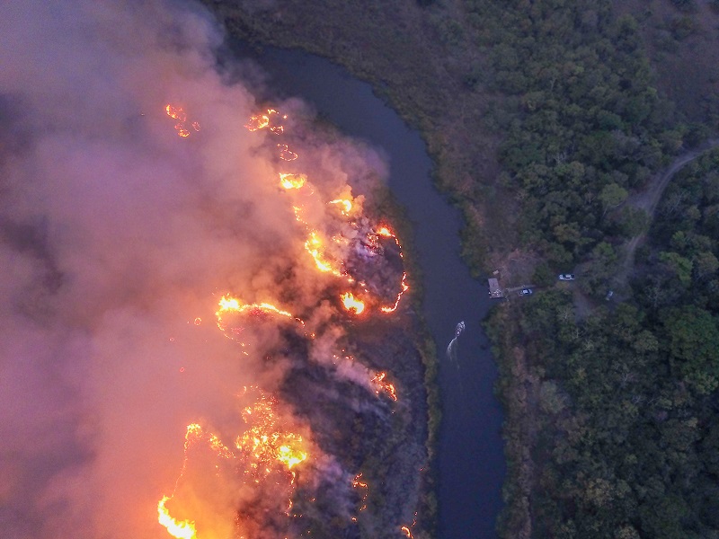 MPMS apresenta estudo de propriedades prioritárias para prevenção a incêndios no Pantanal