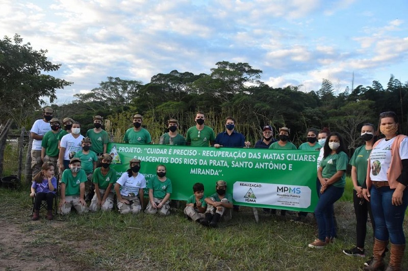 MPMS firma parceria para recuperação de áreas de preservação permanente na região de Jardim