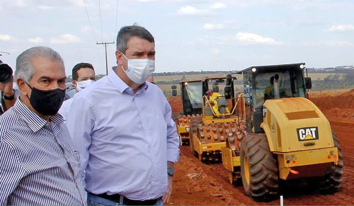 Governador visita obras e garante reforço de investimentos nas cidades no Vale do Ivinhema
