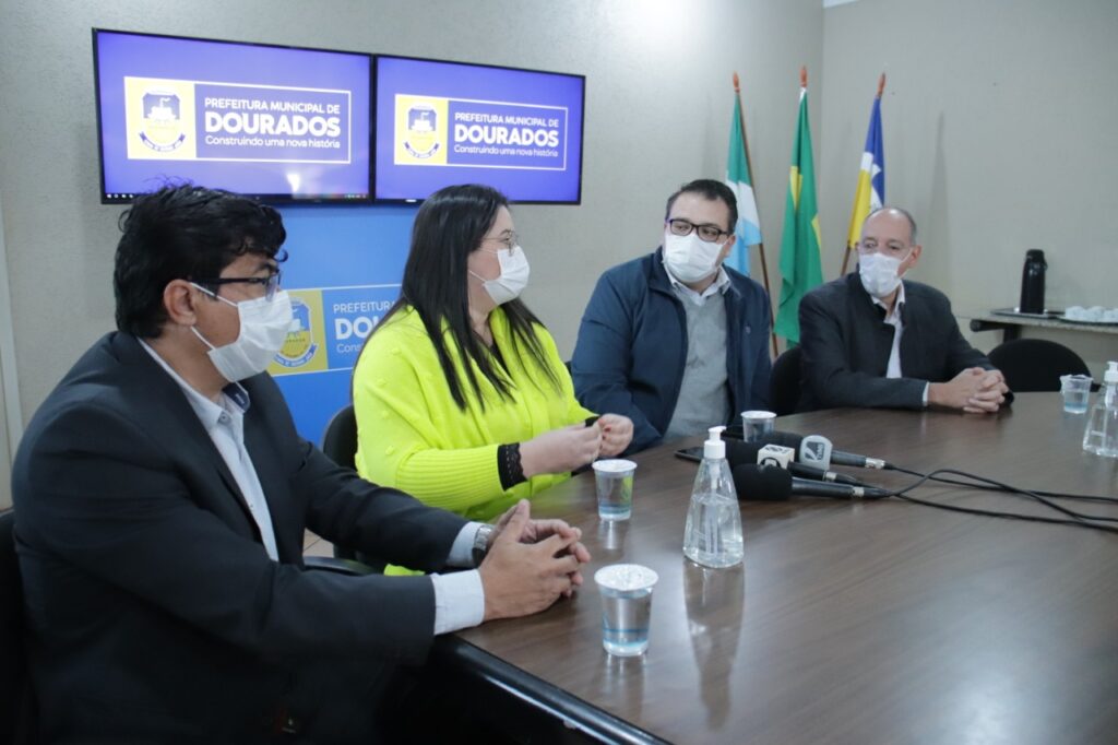 Naviraí discute ação conjunta com municípios para enfrentamento da Covid