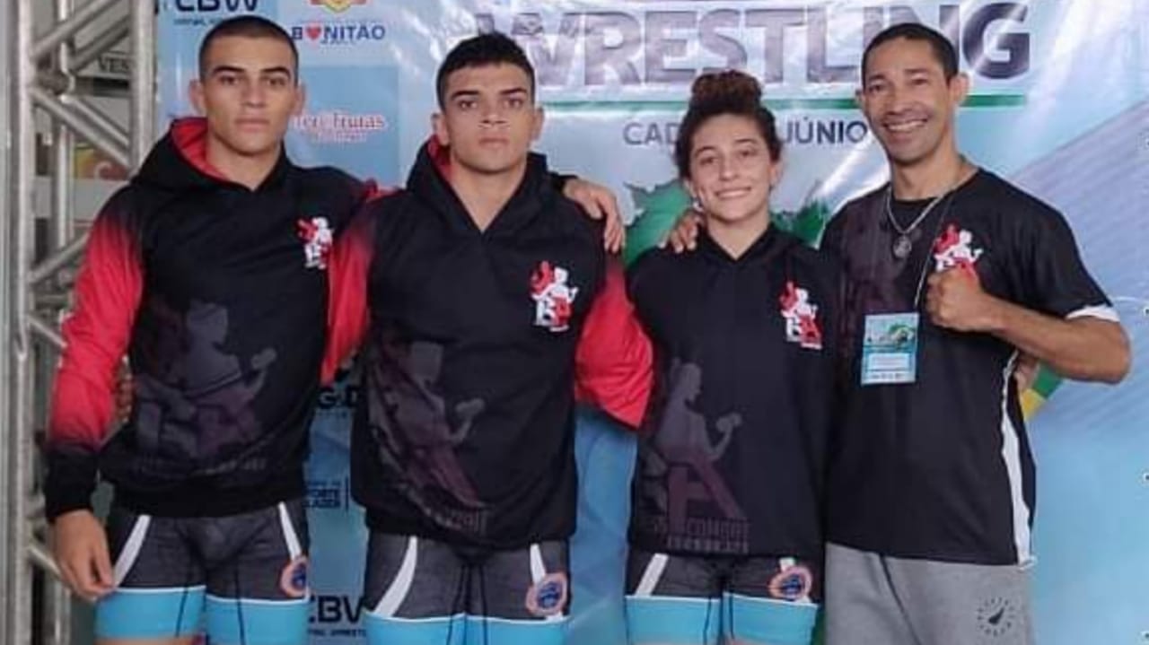 Atletas e técnico de MS integram seleção brasileira no Pan-Americano Cadete e Júnior de Wrestling