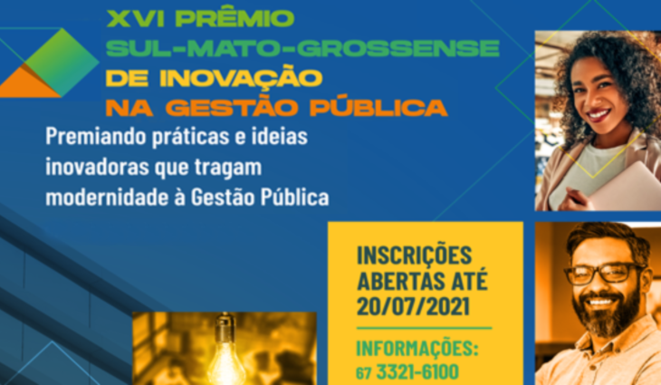 Inscrições parra Prêmio Sul-mato-grossense de Inovação na Gestão Pública seguem até dia 20