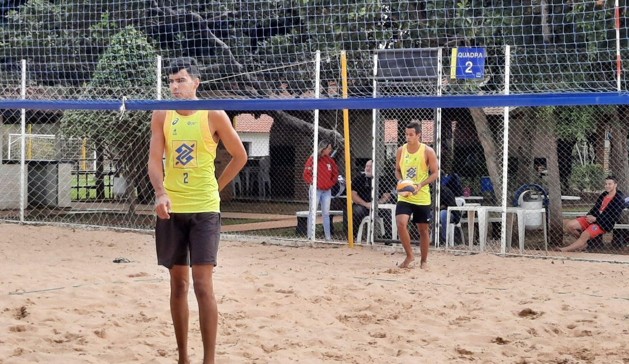 Dupla representa MS nos Jogos Universitários Brasileiros Praia 2021