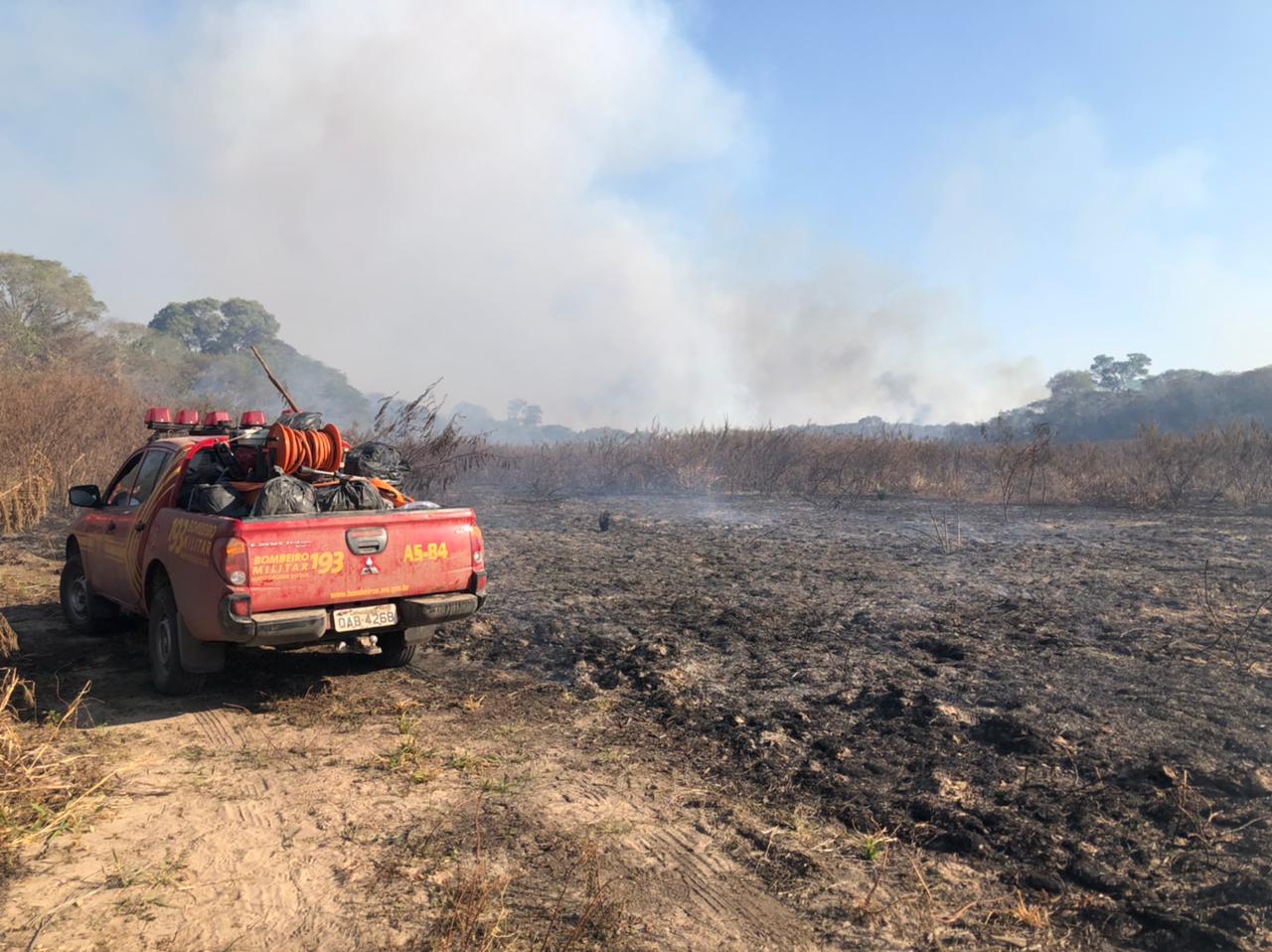 Confira como foi o trabalho dos bombeiros de MS no combate ao fogo no Pantanal