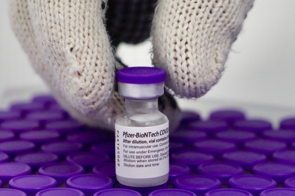 Mais 600 mil doses da vacina da Pfizer chegam nesta quarta-feira (7)