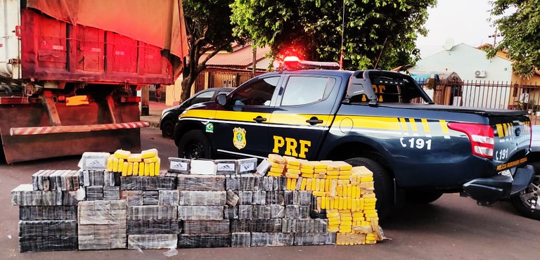 PRF apreende mais de 400 kg de cocaína em Campo Novo dos Parecis-MT