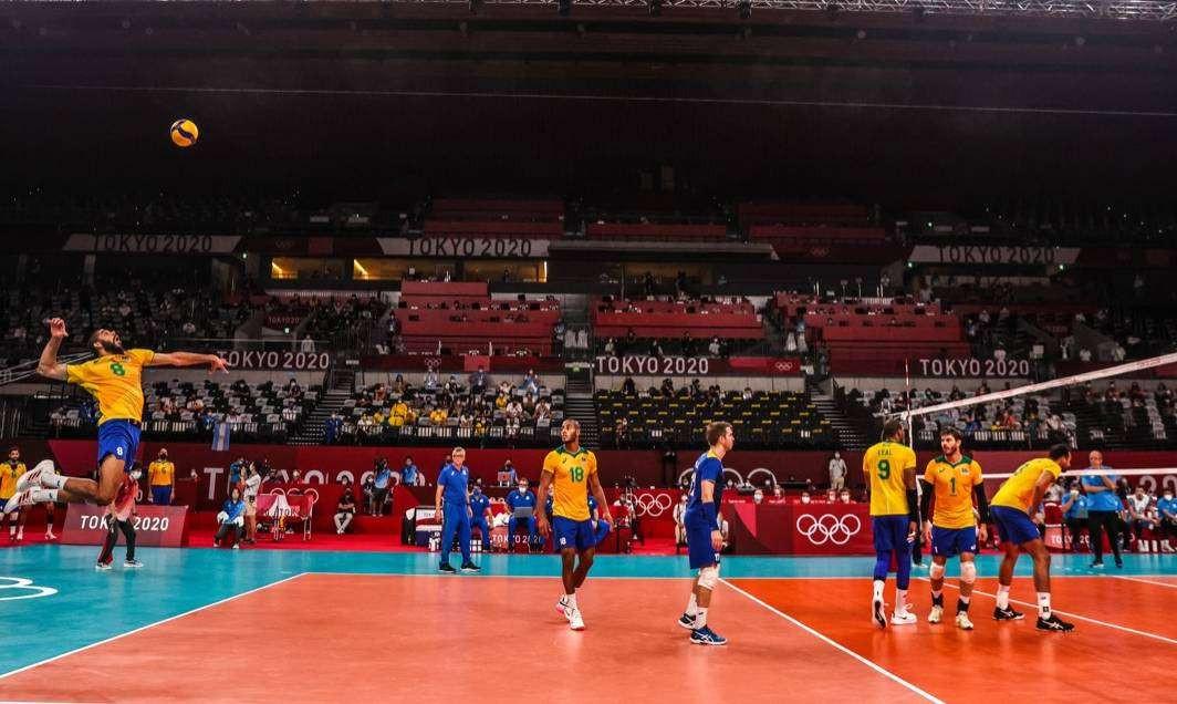 Seleção brasileira masculina de vôlei fica em quarto lugar nos Jogos Olímpicos