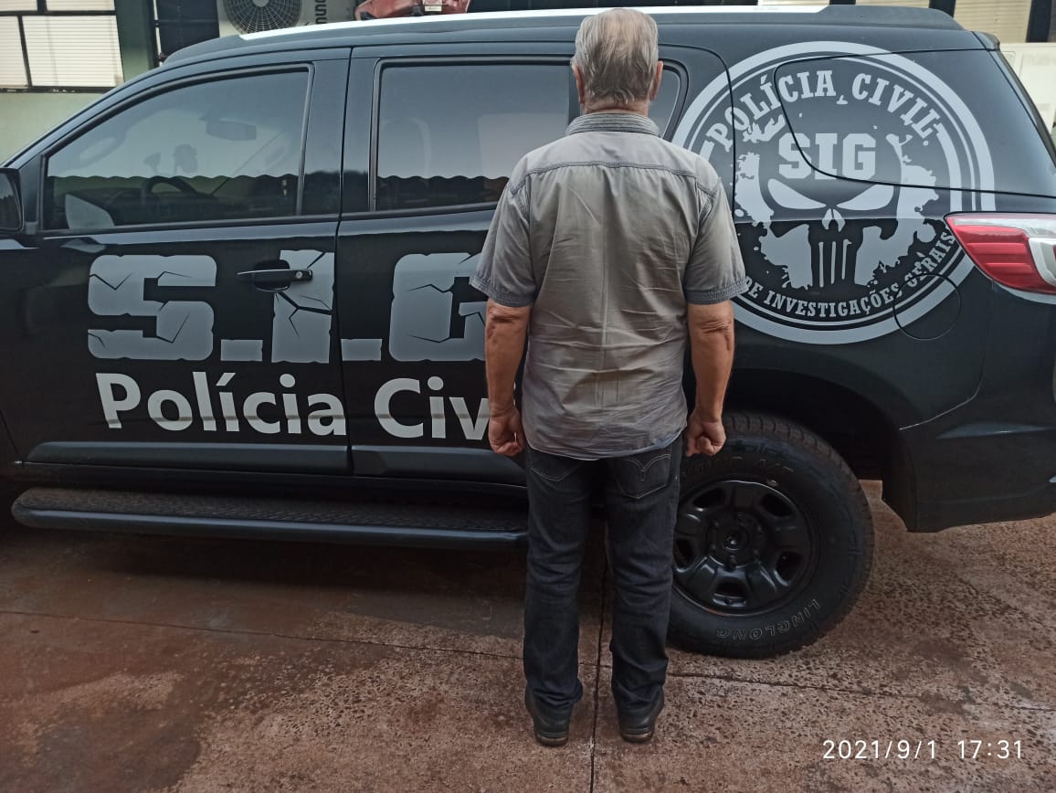 Condenado por estupro em Minas Gerais é preso por policiais civis em Fátima do Sul