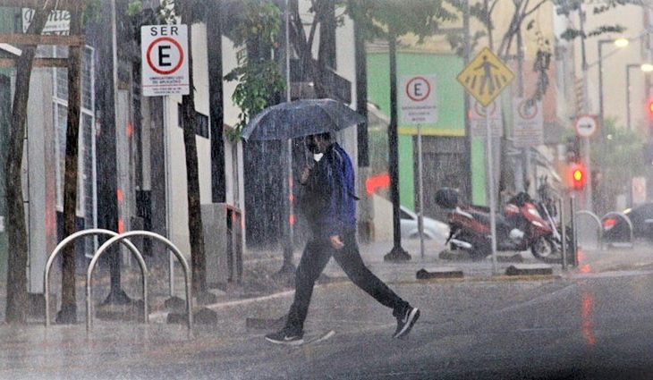 Terça-feira de tempo instável com ventos fortes e chuva em Mato Grosso do Sul