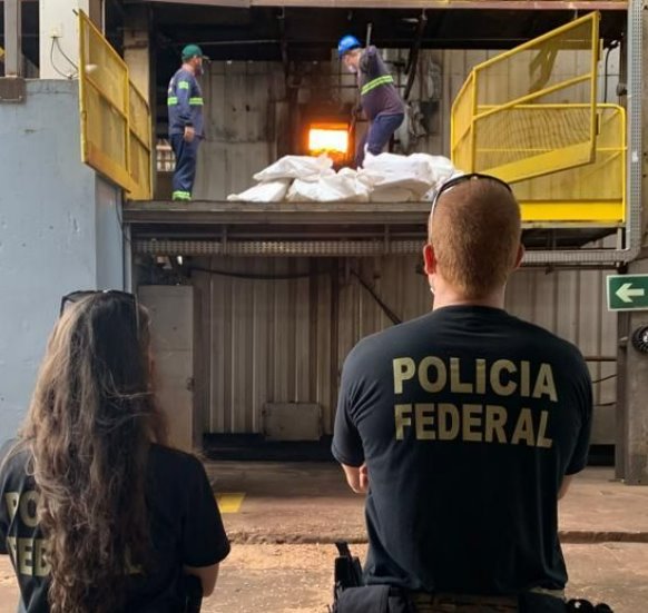 Polícia Federal incinera 16,5 toneladas de entorpecentes em Ponta Porã