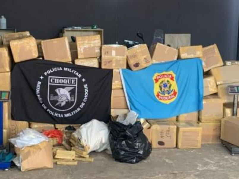 Polícia Federal apreende mais de 5  toneladas de maconha em Ponta Porã