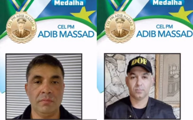 Diretor e policial do DOF são agraciados com Medalha Coronel Adib Massad