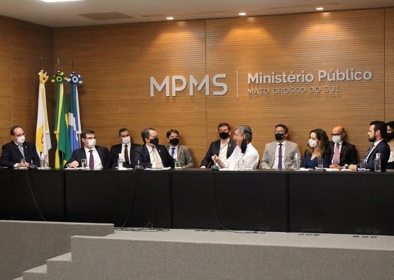 MPMS realiza Ato Público contra a PEC 05/2021 na sede da Procuradoria-Geral de Justiça