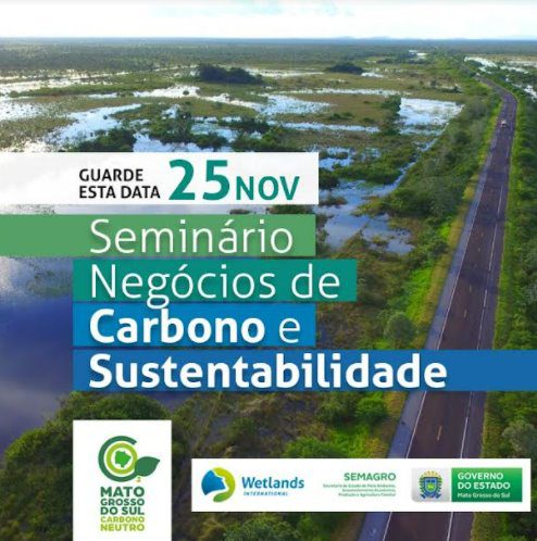 Economia Sustentável e Pantanal serão destaques em seminário de carbono