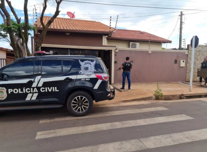 Em apoio à Polícia de São Paulo, Polícia Civil do MS cumpre mandados de prisão e de busca e apreensão na fronteira com o Paraguai