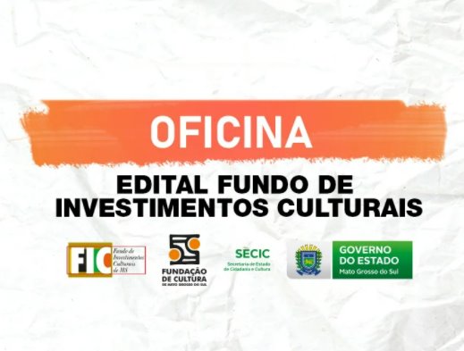Fundação de Cultura oferece oficina gratuita para esclarecimentos sobre o edital do FIC 2021