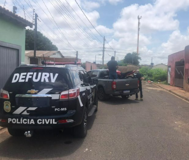 Receptador de motos furtadas em shopping é preso pela Polícia Civil em Campo Grande