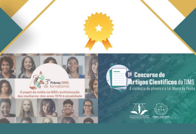 TJMS divulga data das premiações do 1º Concurso de Artigos Científicos e do 3º Prêmio de Jornalismo